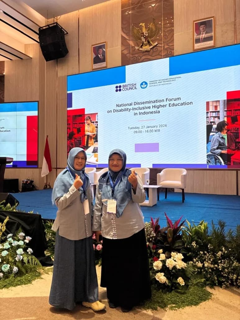 Wujudkan Kampus Inklusi: ULD Batik Inklusi Hadir Dalam National Dissemanation Forum On Dissability Inclusive Higher Education In Indonesia